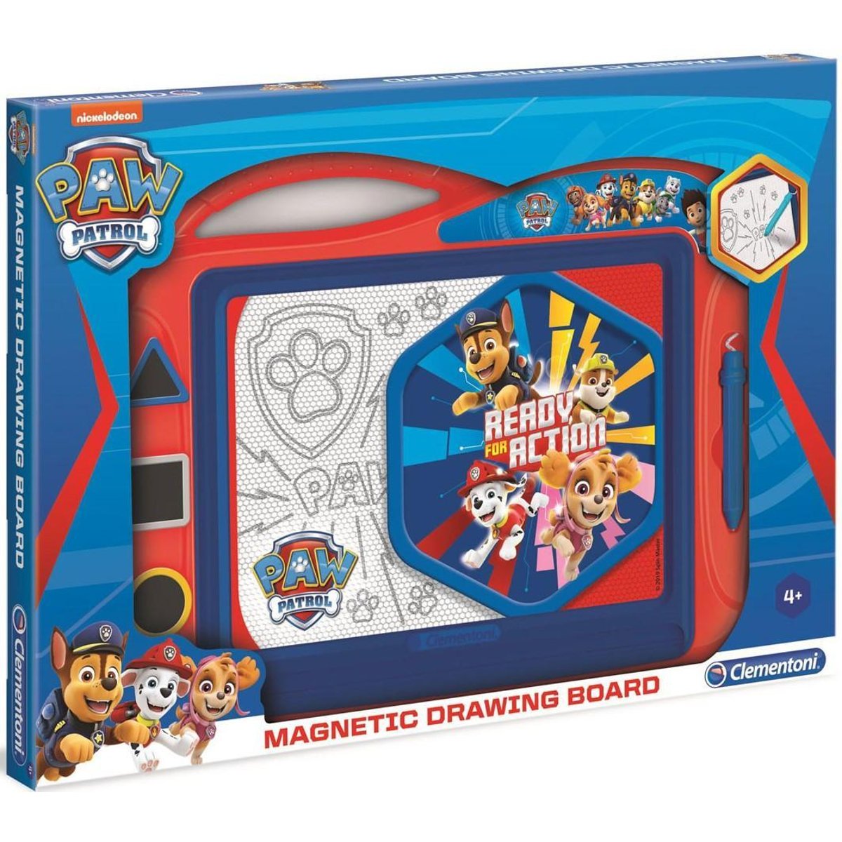 Clementoni - Magnetická kreslící tabule - Tlapková Patrola