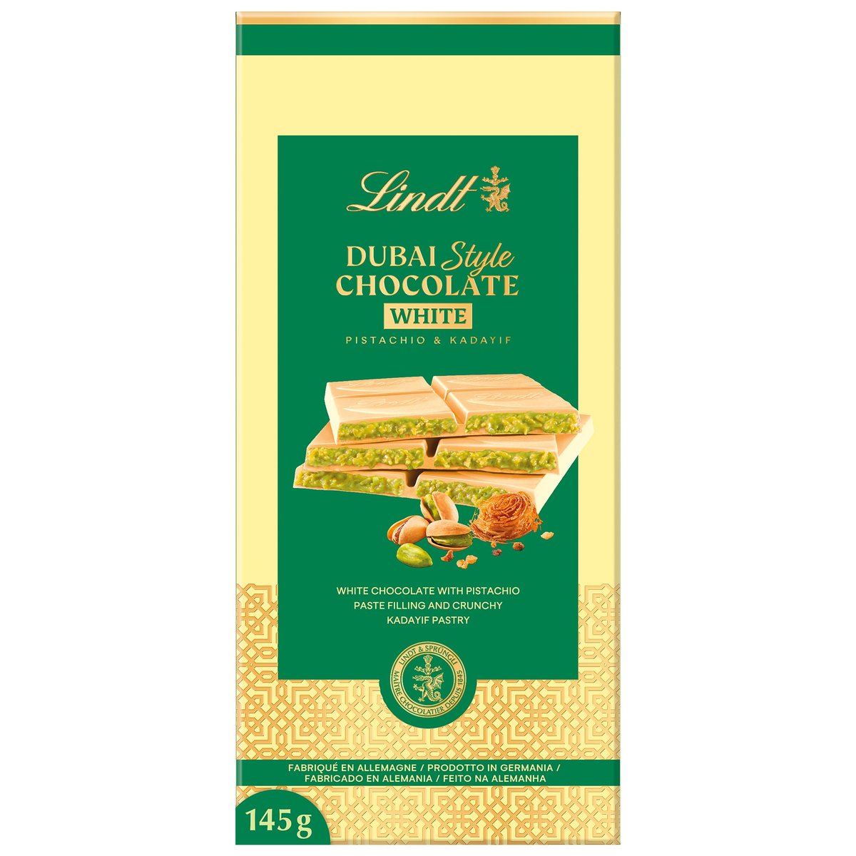 Lindt Dubajská bílá čokoláda