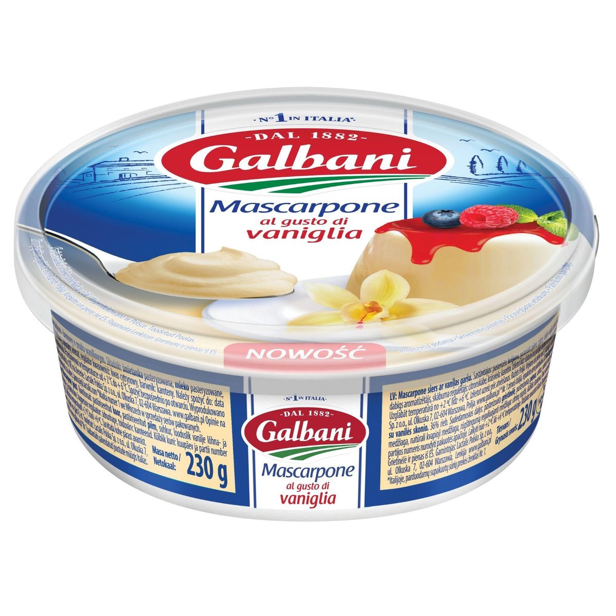 Galbani Mascarpone vanilka