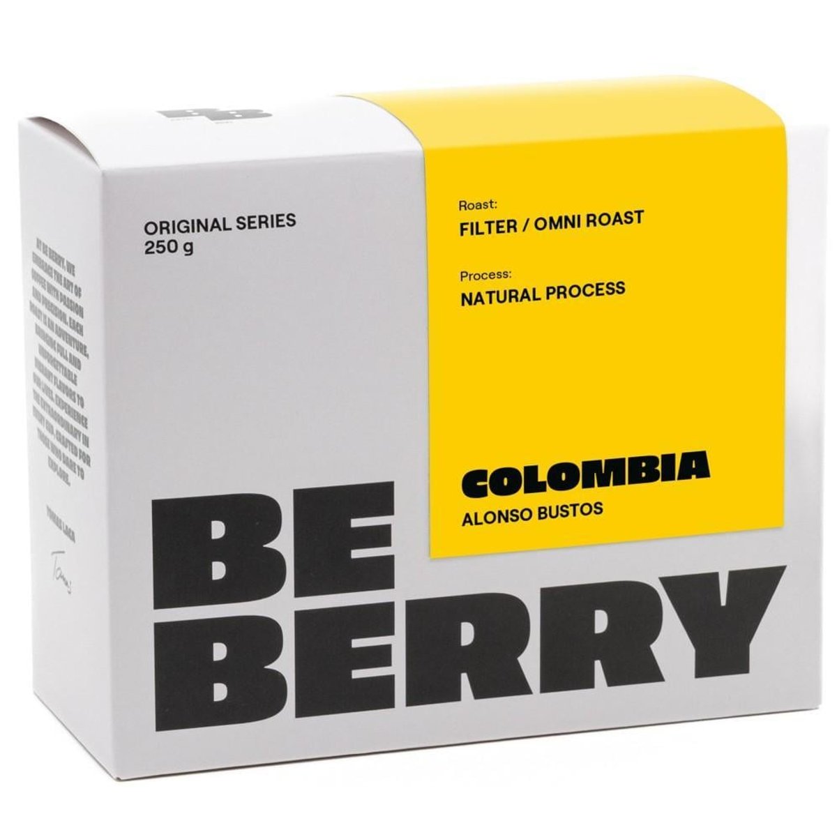 BeBerry Coffee Kolumbie Nicolas Ome filtr zrnková káva