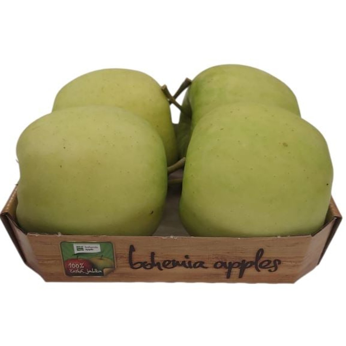 Jablka žlutá (odr. Bohemia žlutá), 4-pack