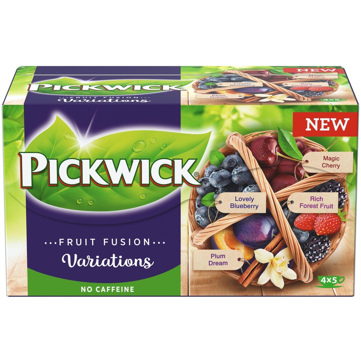Pickwick Fruit Fusion - ovocný čaj - modré variace