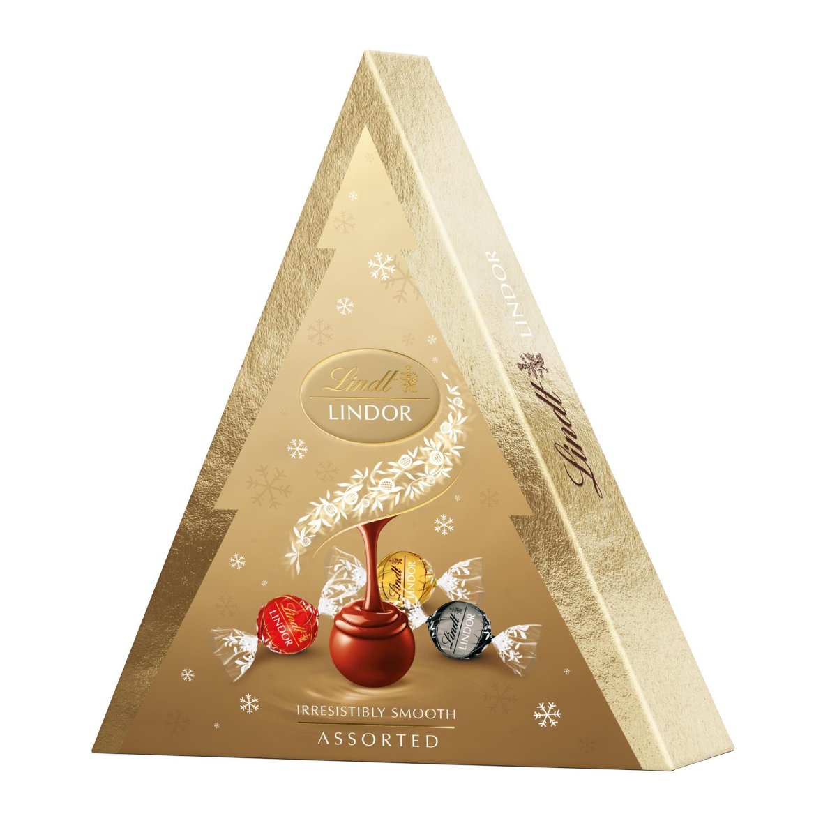 Lindor Xmas tree Assorted - čokoládové pralinky - mix, 125 g