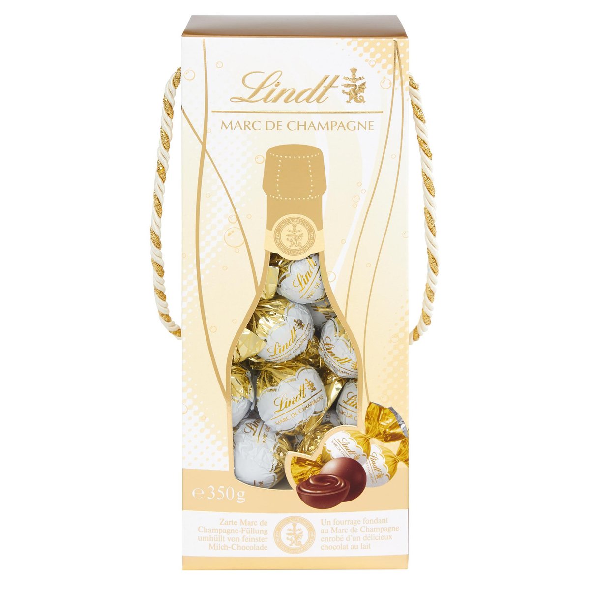Lindt Vánoční Dárkový Box Pralinek Marc de Champagne