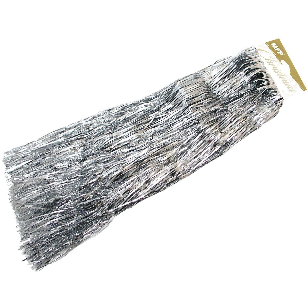 Vánoční metalická lameta – stříbrná