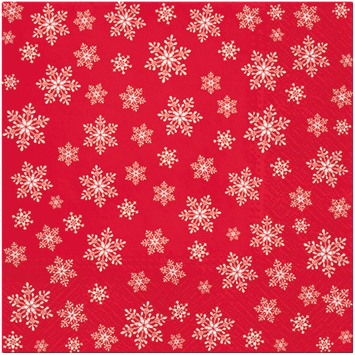 Vánoční ubrousky červené