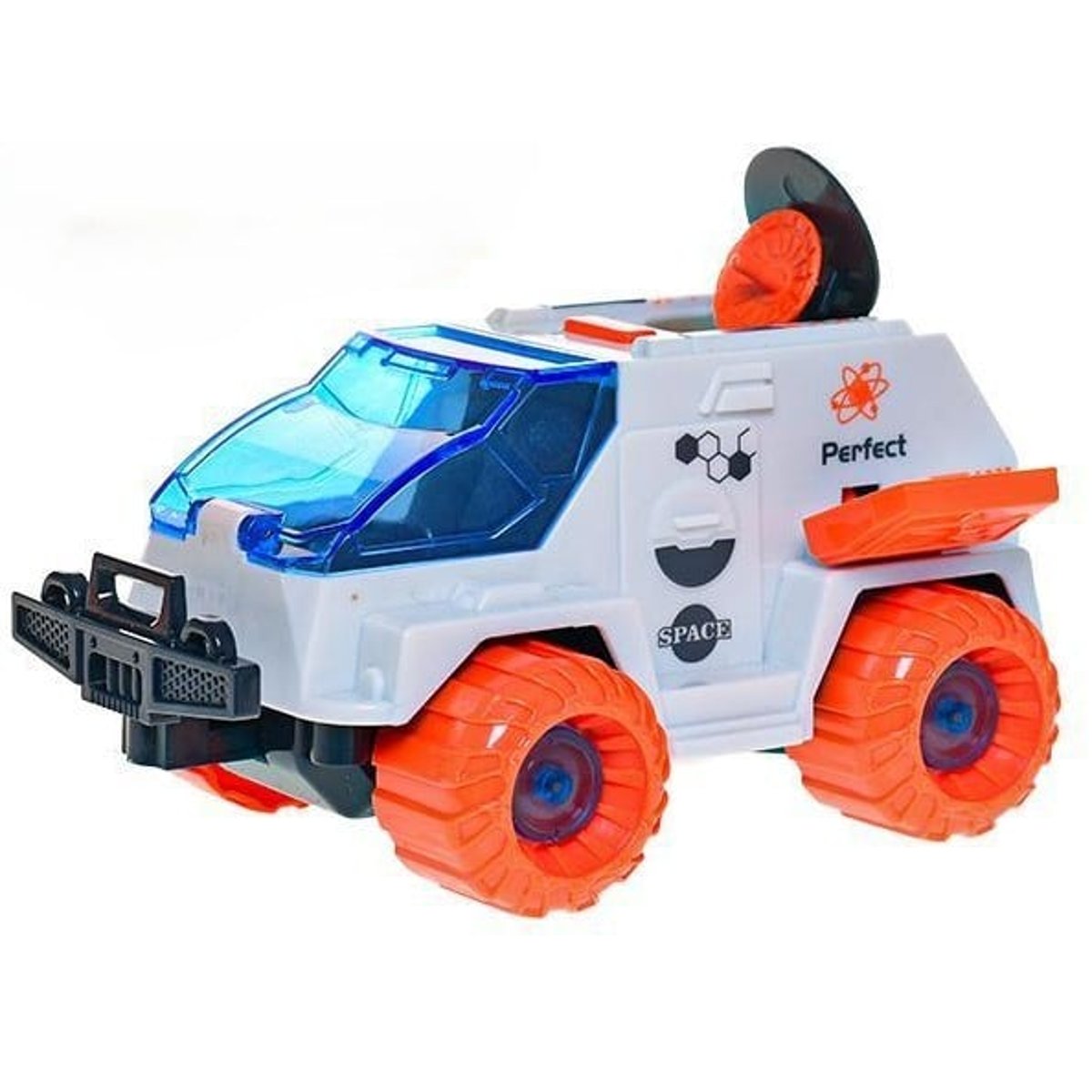 Space Vesmírné vozidlo na setrvačník s astronautem 6 cm