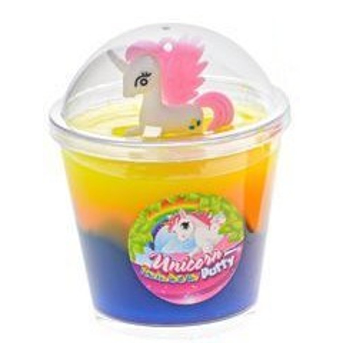 Unicorn Duhová hmota v kelímku s jednorožcem