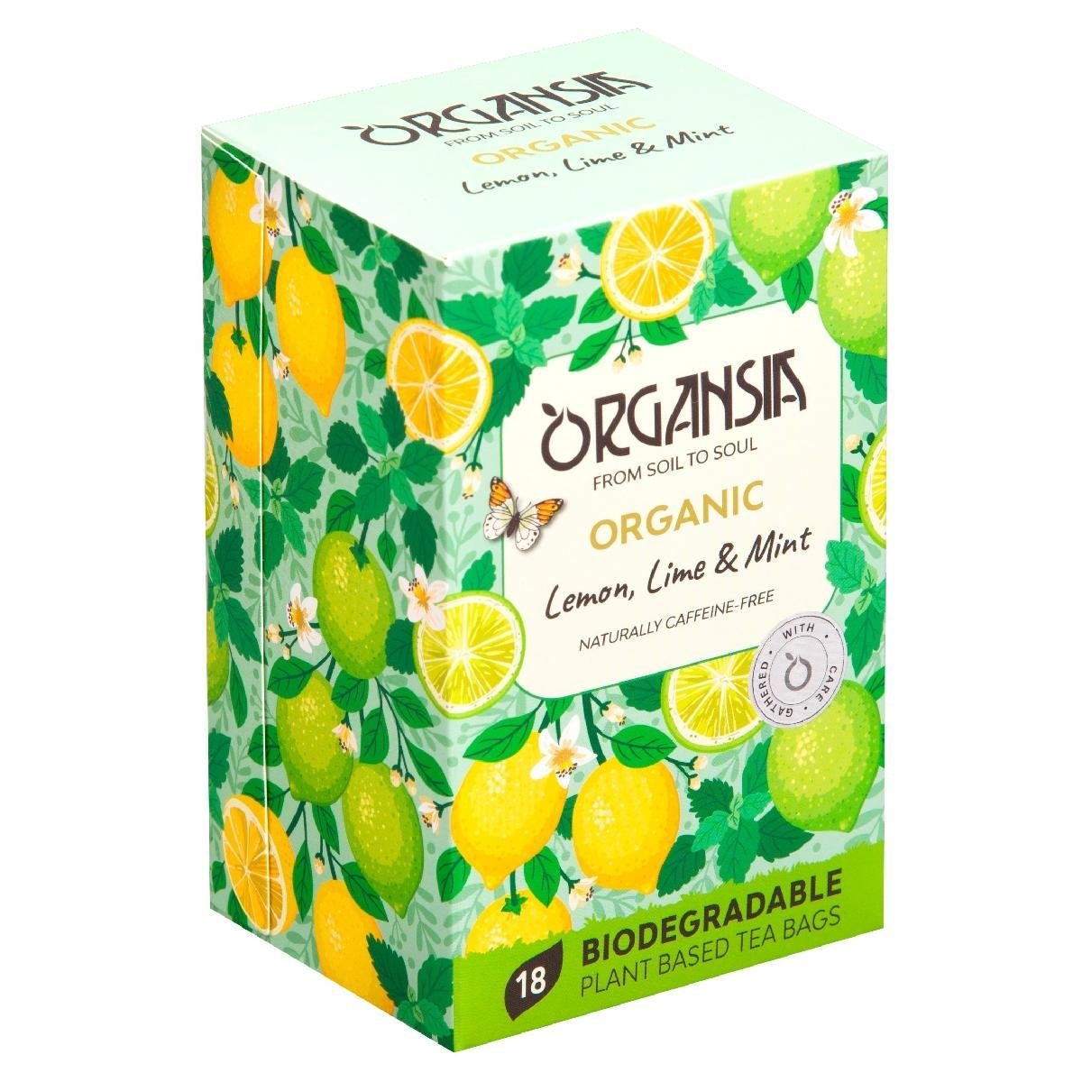 Organsia BIO Lemon, lime and mint