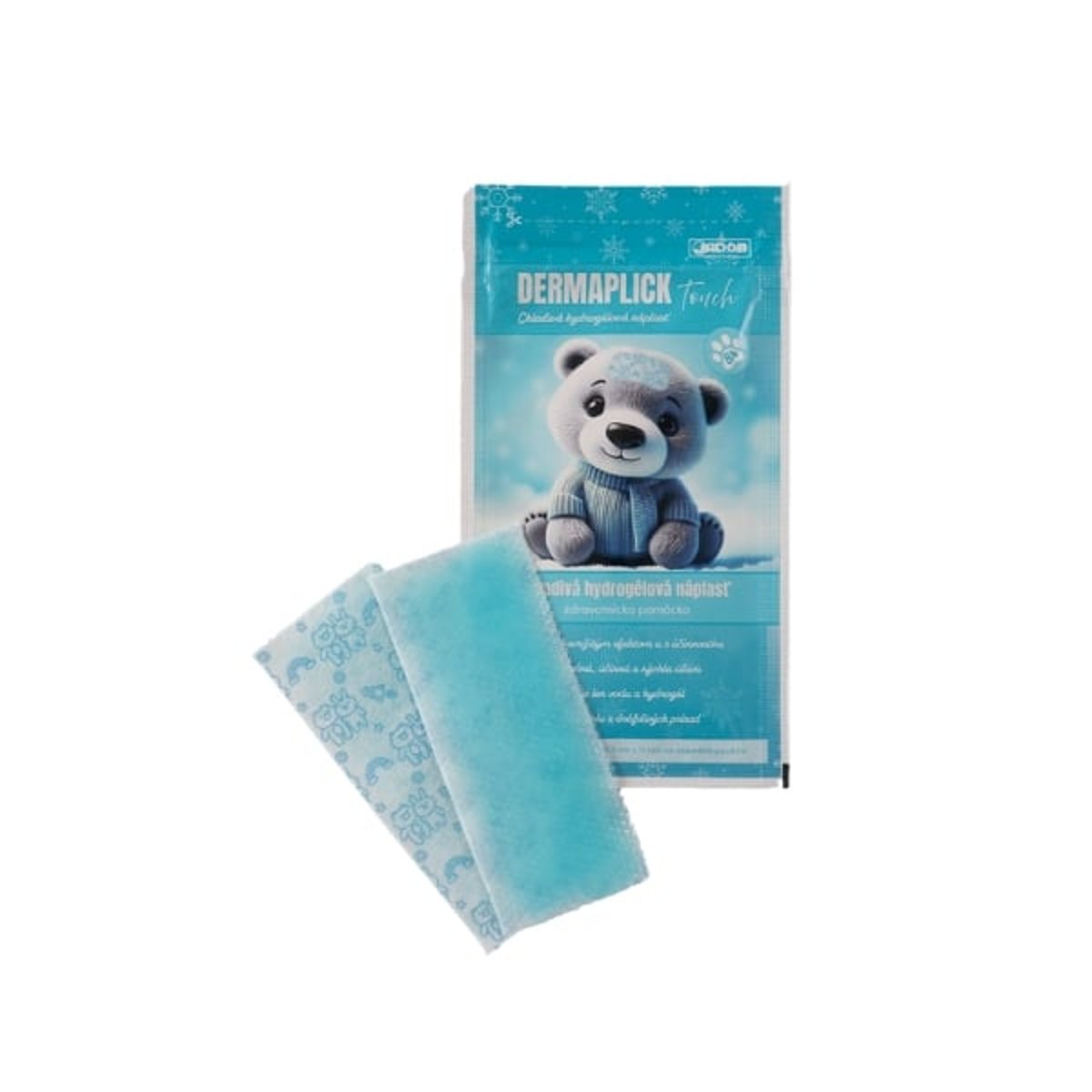 Jadob DERMAPLICK Touch chlad.hyd.nápl.4.5x11cm 2ks