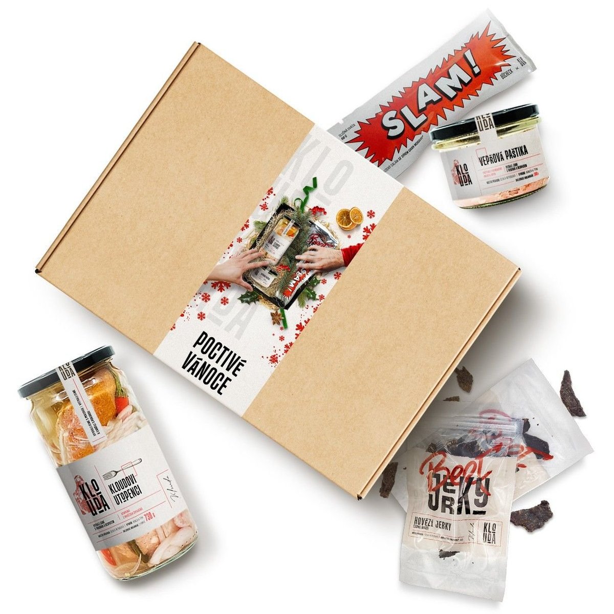 Maso Klouda Dárkový balíček uzeniny