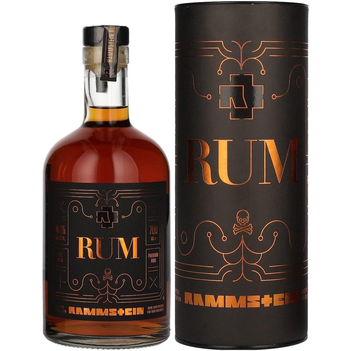 Rammstein Rum Dark 40% 0,7l (tuba)