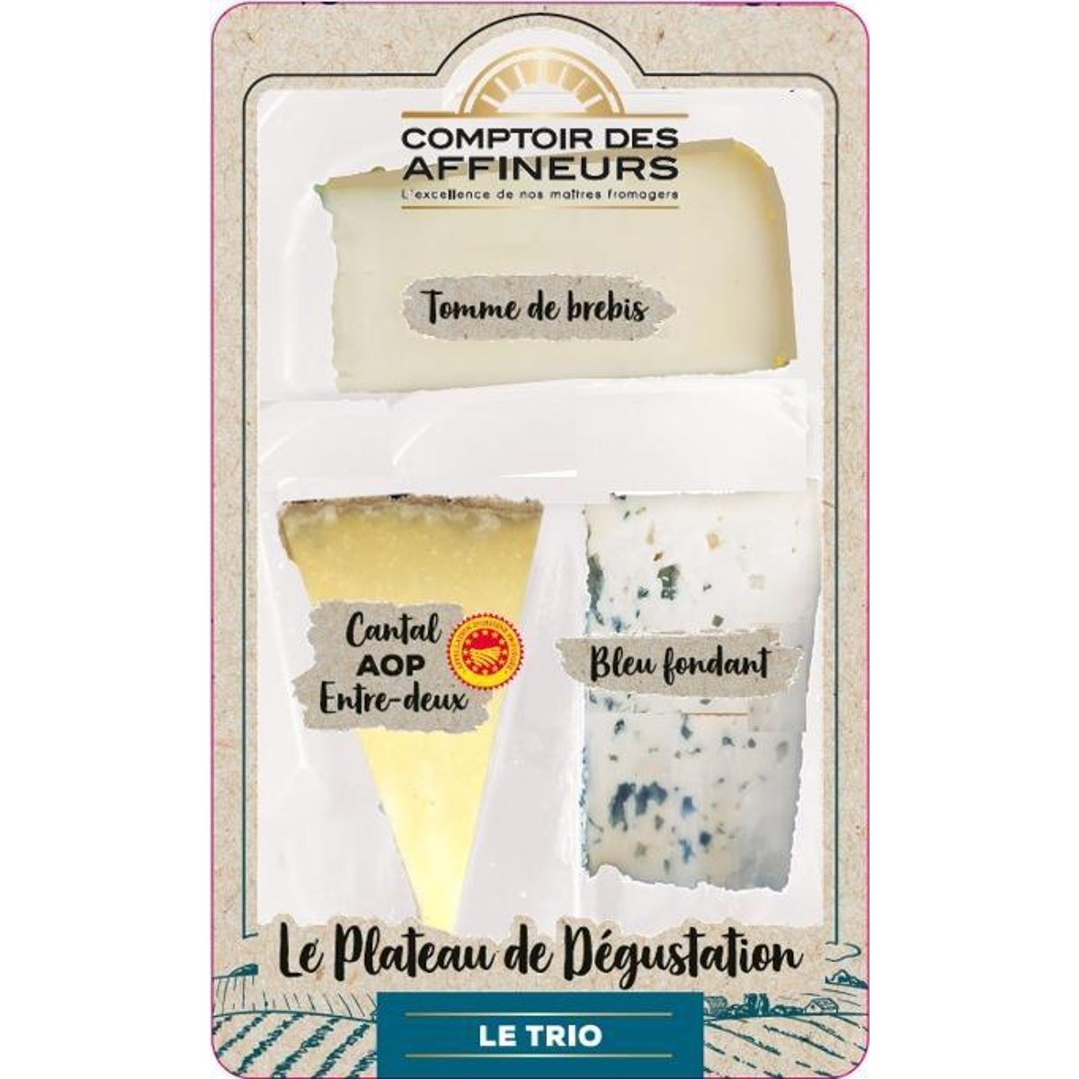 Comptoir des Affineurs Degustační kolekce sýrů