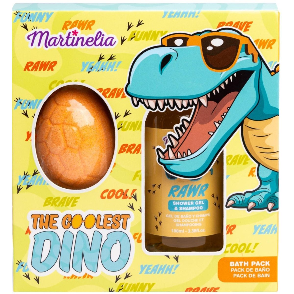 Martinelia Nejlepší dinosauří koupelové dobrodružství