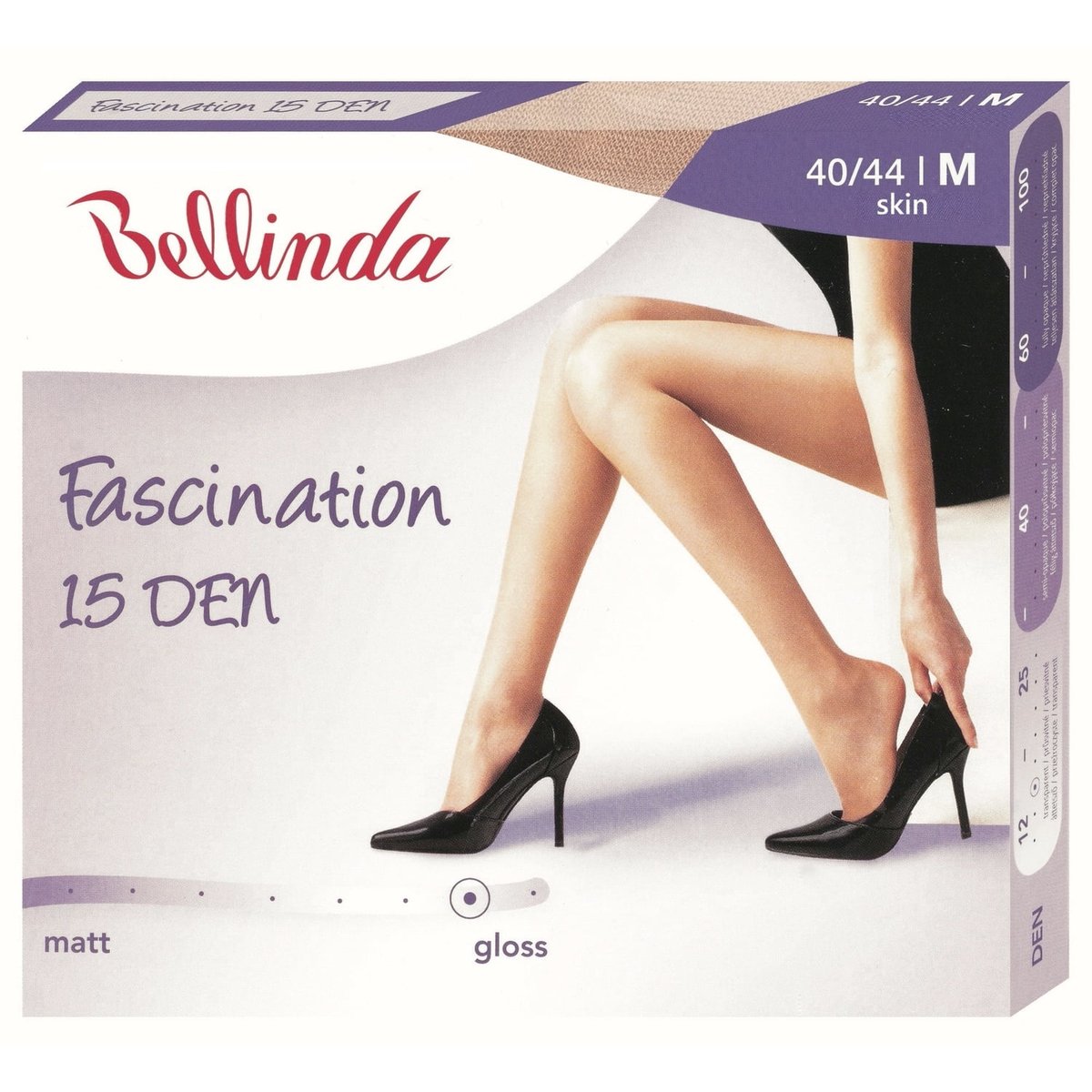 Bellinda Dámské lycrové punčochové kalhoty tělové, vel. M