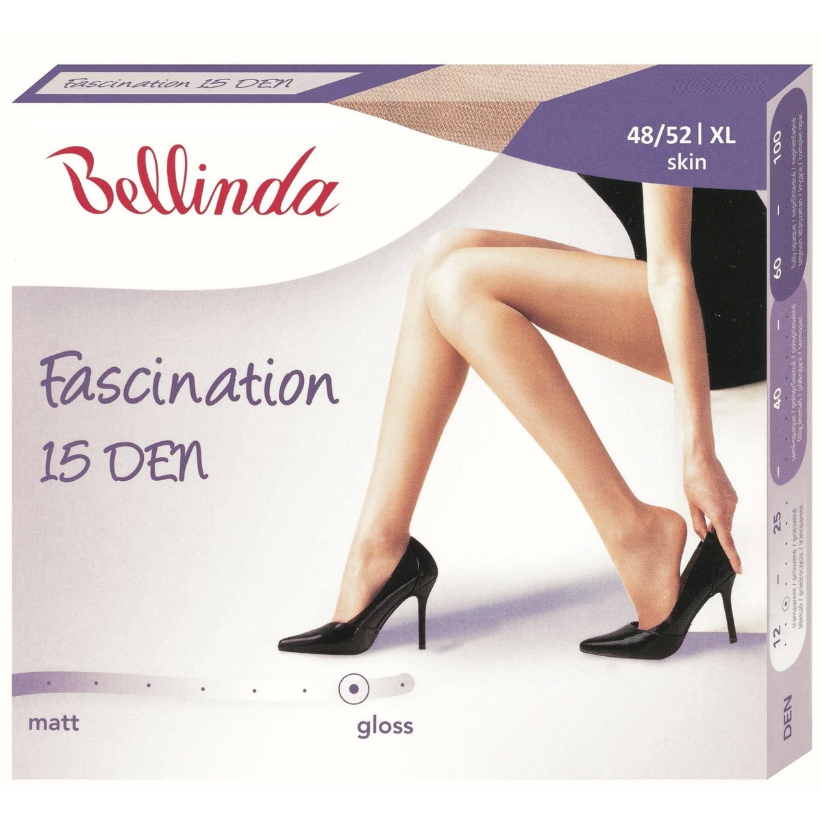 Bellinda Dámské lycrové punčochové kalhoty tělové, vel. XL