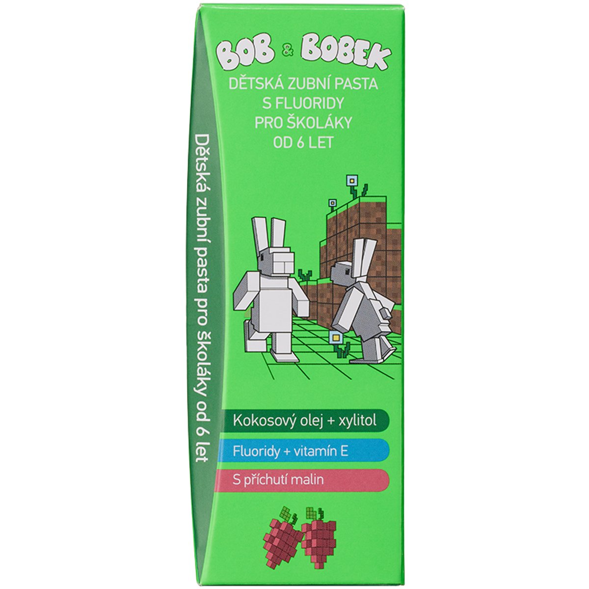 Bob a Bobek Dětská zubní pasta s fluoridy od 6 let