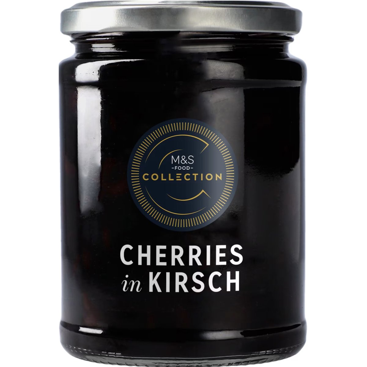Marks & Spencer Černé třešně v sirupu s třešňovým likérem