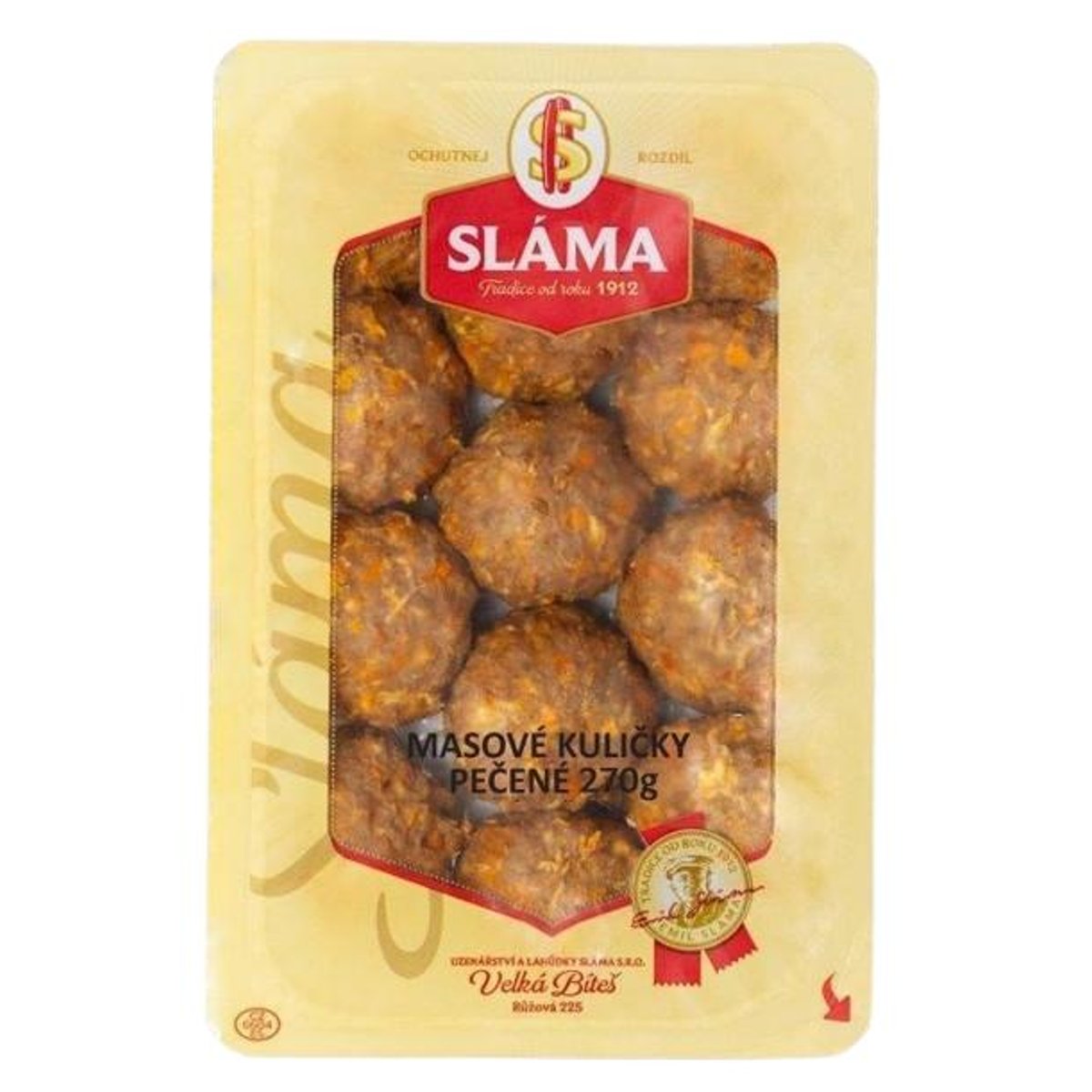 Sláma Masové kuličky pečené