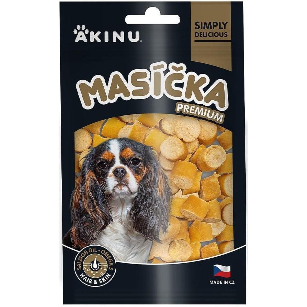 Akinu Masíčka Premium Hair & Skin pamlsek pro psy