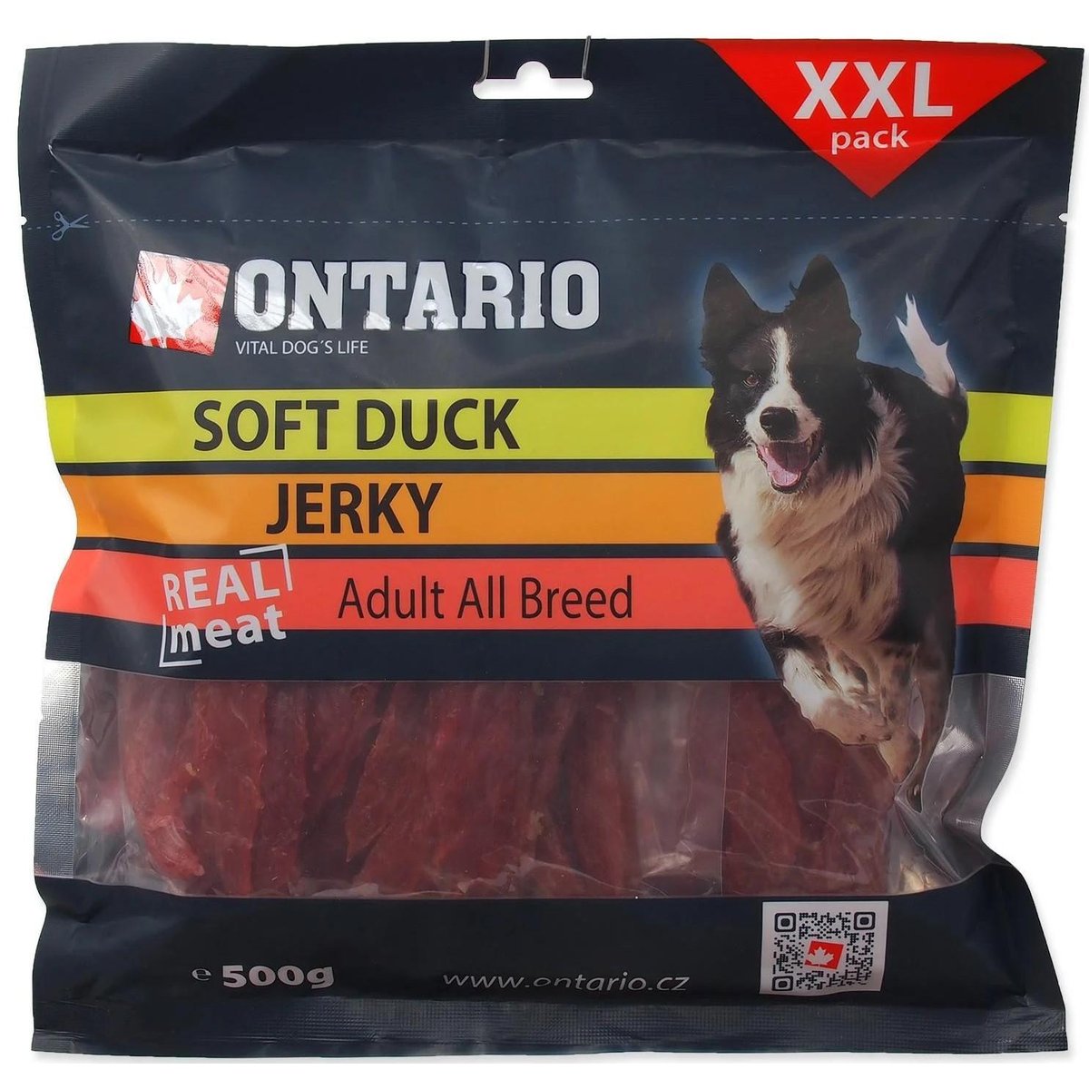 Ontario Kachní měkké sušené pamlsky pro psy