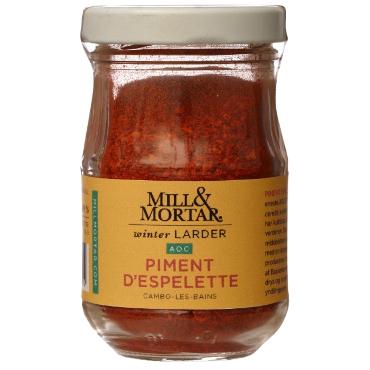 Mill & Mortar Chilli Piment d'Espelette vločky