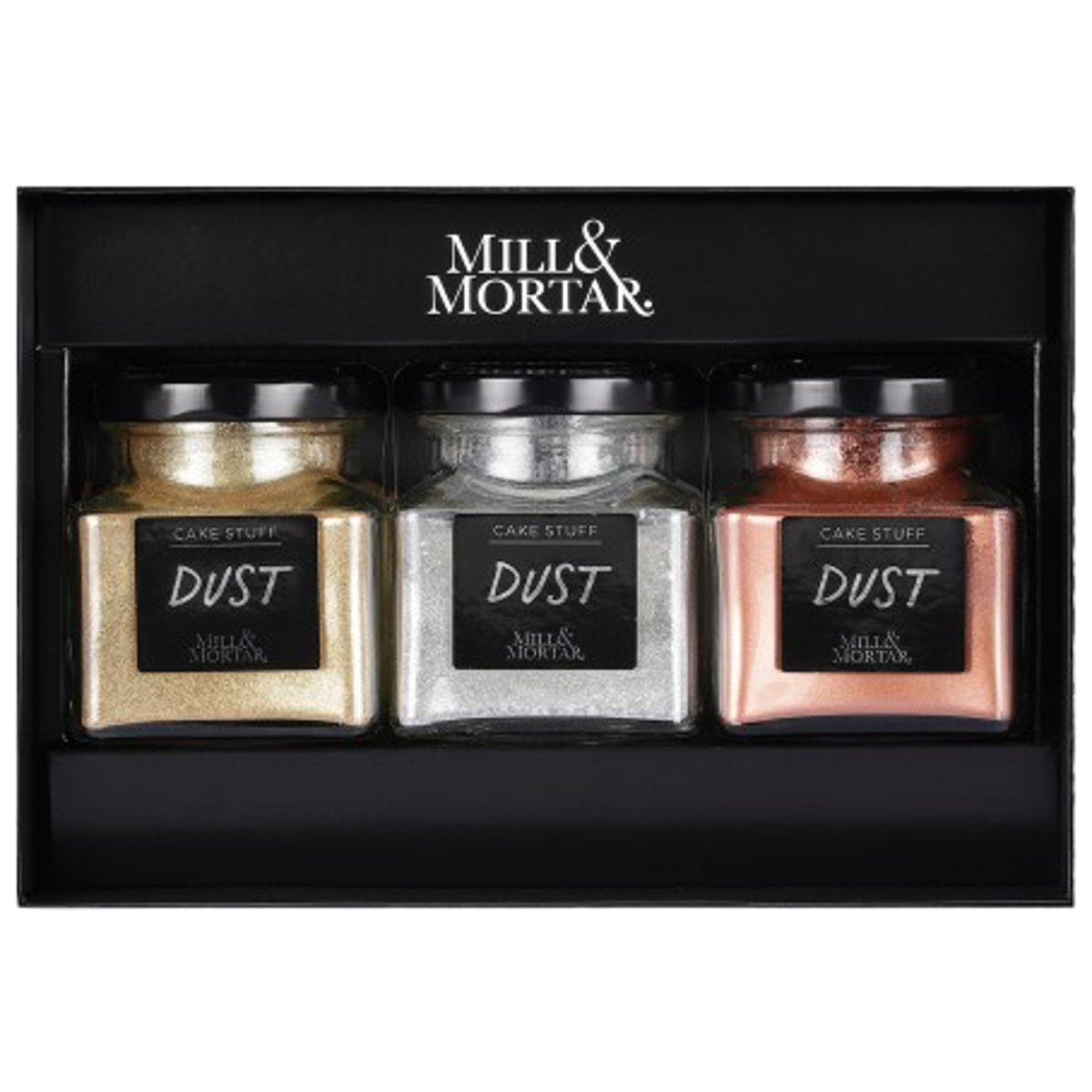 Mill & Mortar Výběr dekoračních prášků Bling Bling