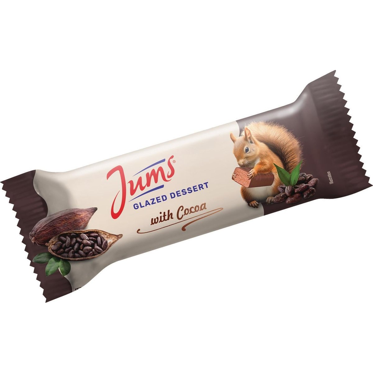 Jums Tvarohová tyčinka s kakaovou polevou