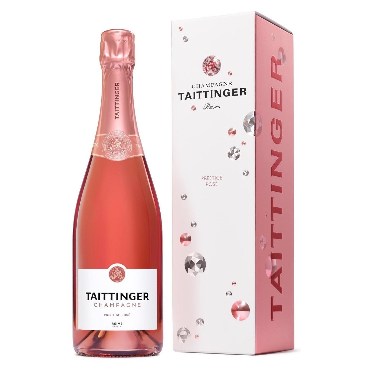 Taittinger Champagne Rosé Prestige Brut Box