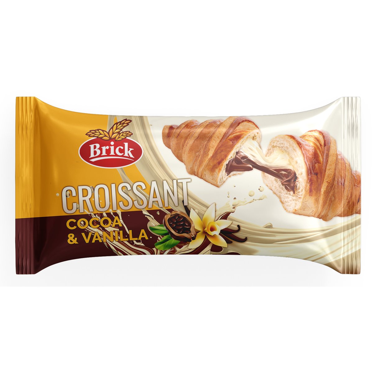 Brick Croissant kakao a vanilka