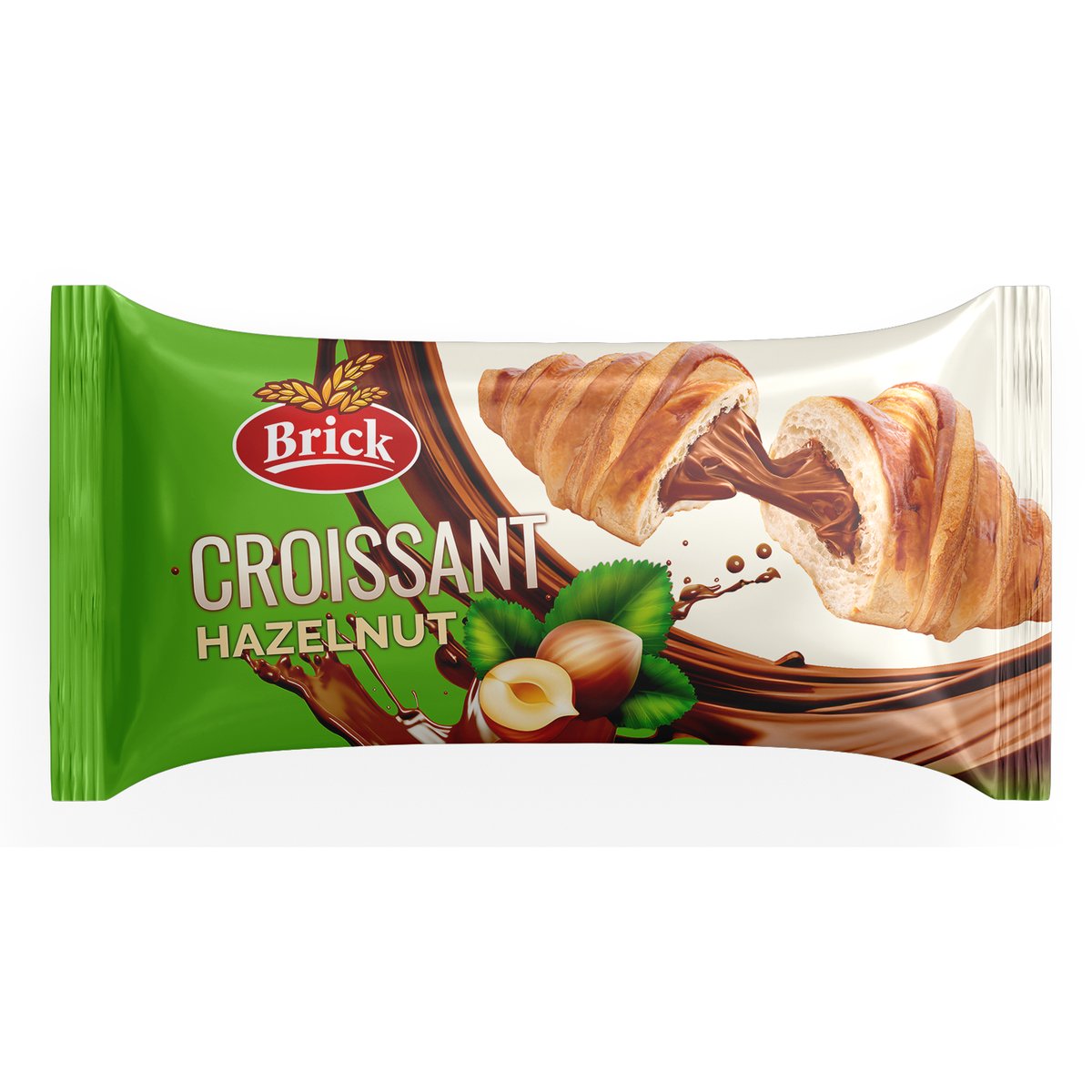 Brick Croissant lískový oříšek