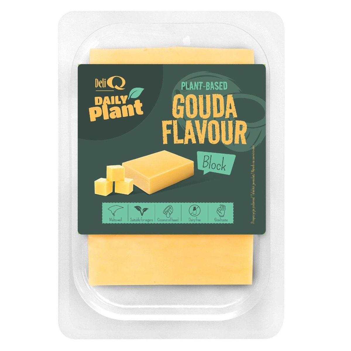 Deli Q Daily Plant Bloček s příchutí goudy