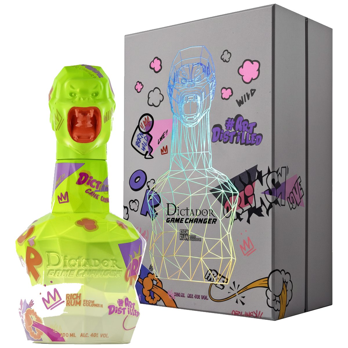 Dictador Game Changer Neon Yellow Bottle 40% 0,7l