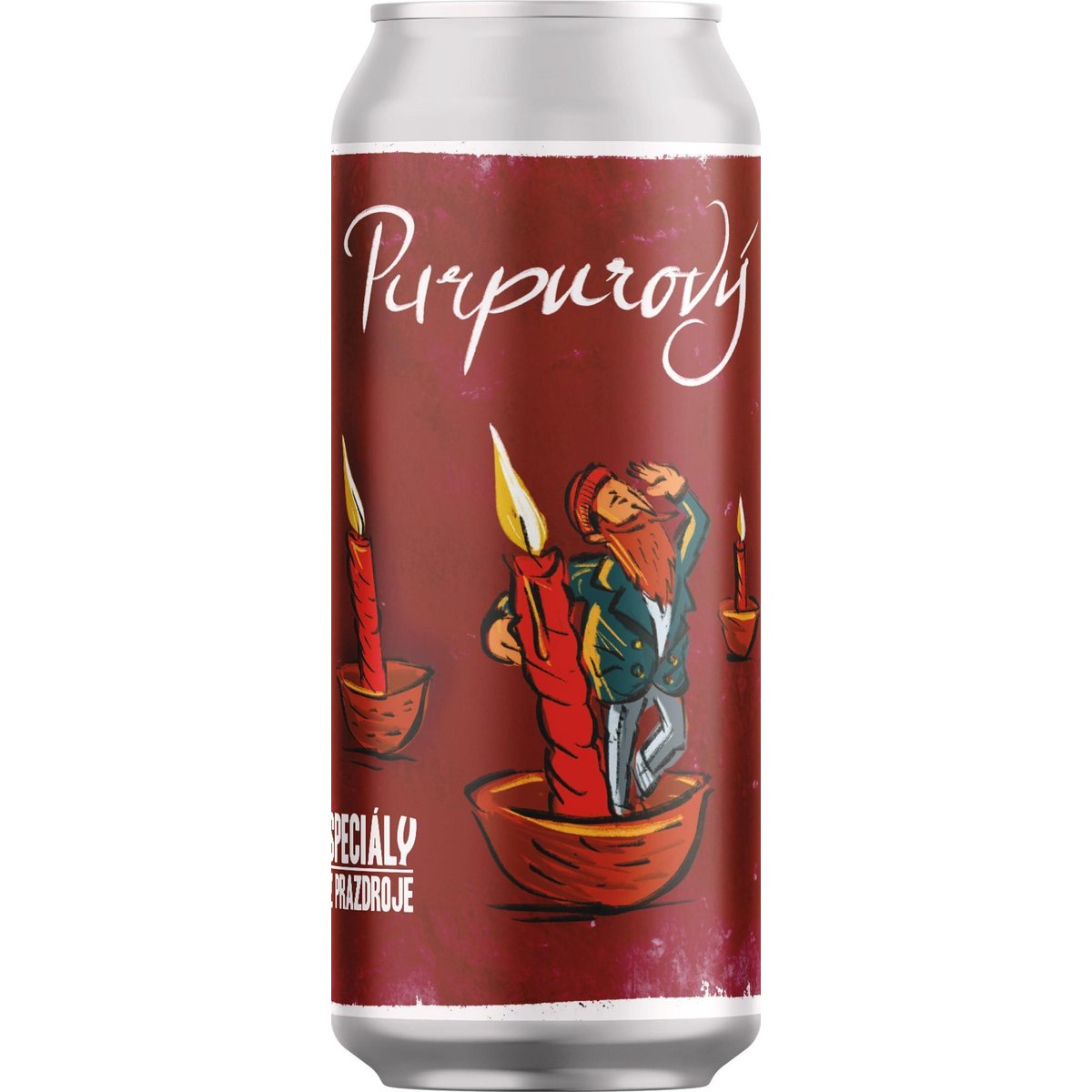 Elektrárna Speciál z Prazdroje Purpurový vánoční ALE pivo polotmavé