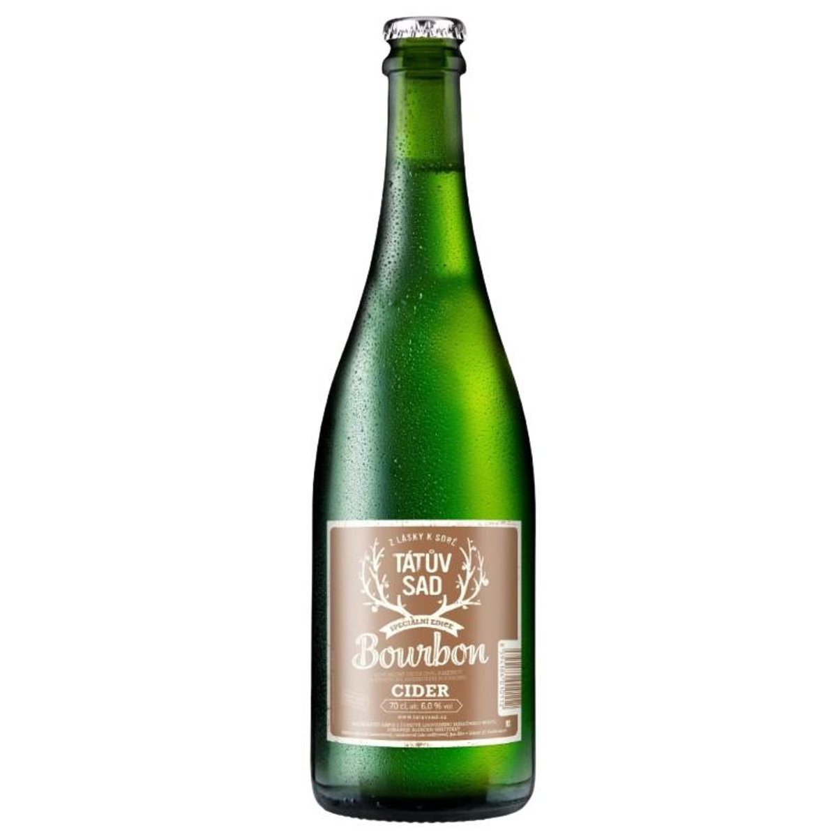 Tátův sad Cider Bourbon