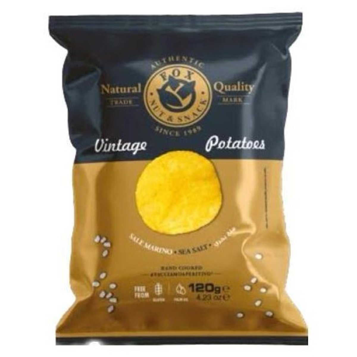 Fox Chipsy s mořskou solí