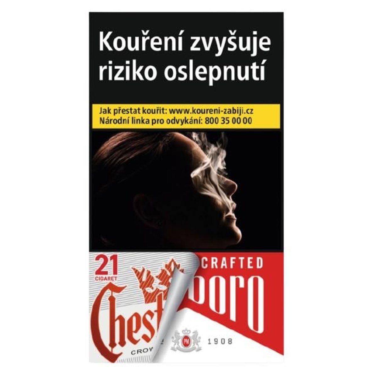 Chesterfield Marlboro 100S Red Crafted box 21S