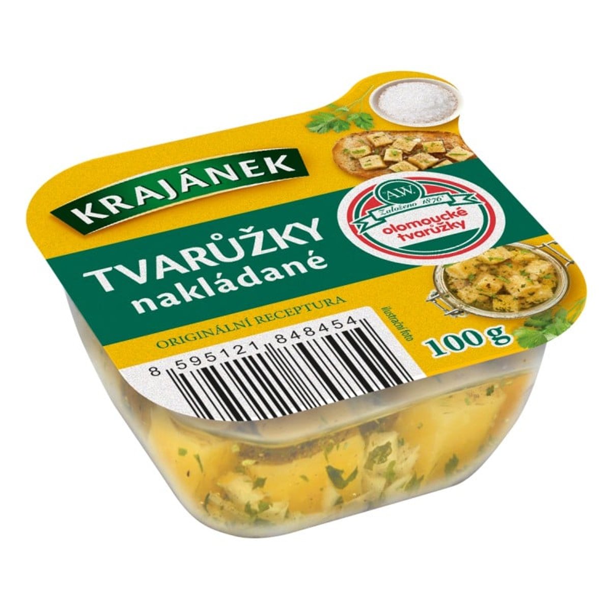Krajánek Tvarůžky nakládané v oleji