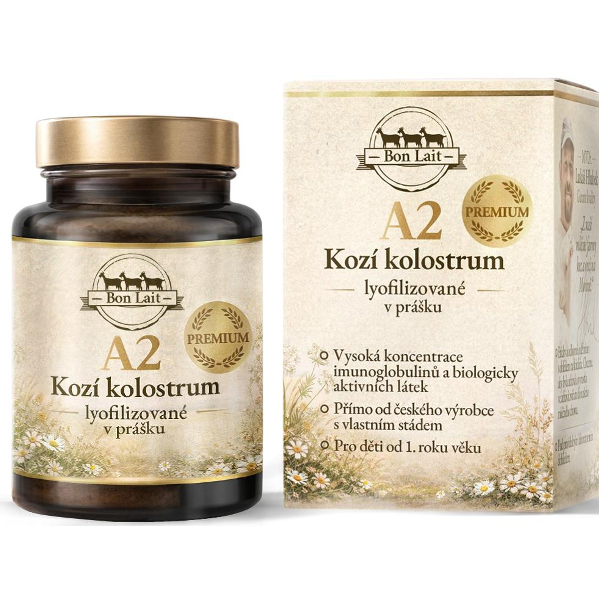 Bon Lait Kozí kolostrum 100% 30 g