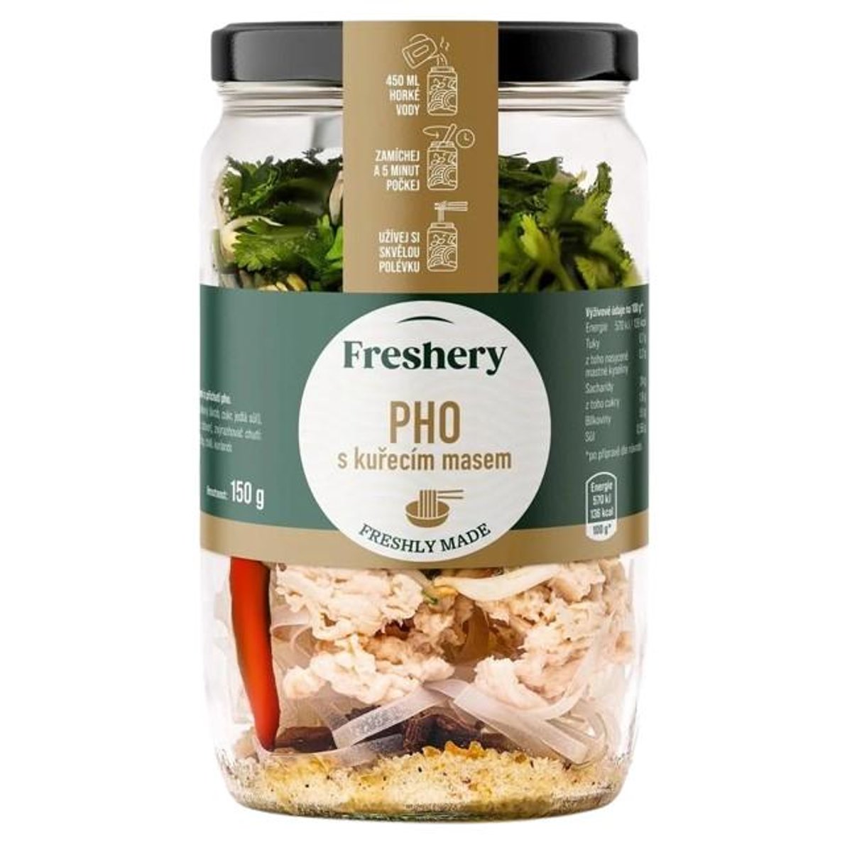 Freshery Pho s kuřecím masem