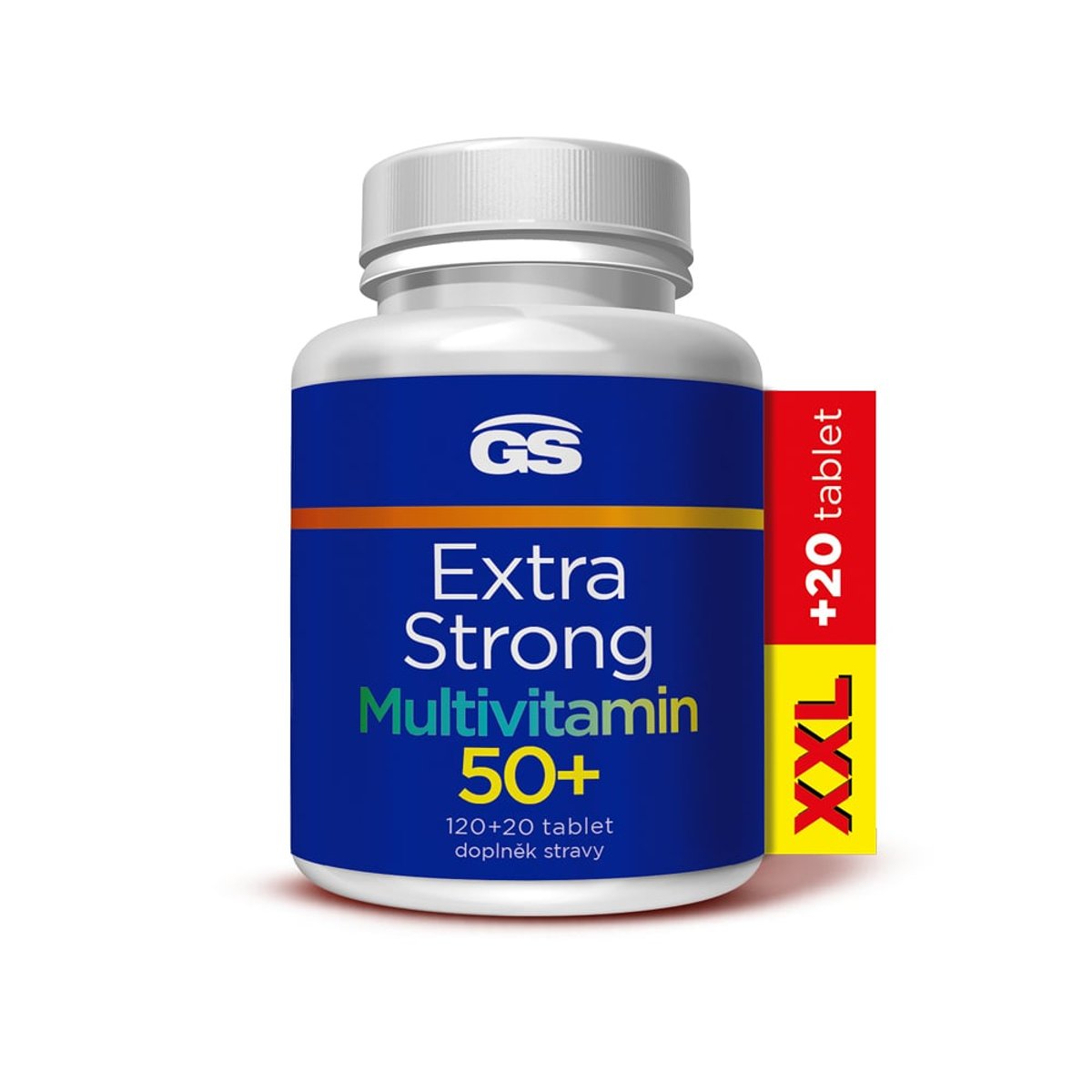 GS Extra Strong Multivitamin 50+ tbl.120+20 XXL