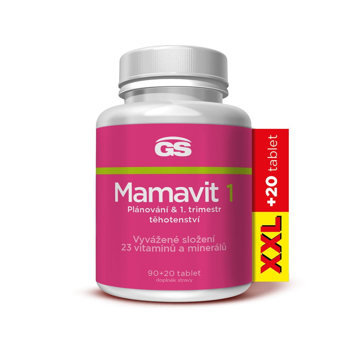 GS Mamavit 1 Plánování&1.trimestr tbl.90+20 XXL