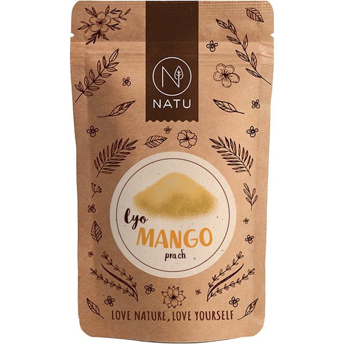 NATU Lyofilizované mango prach