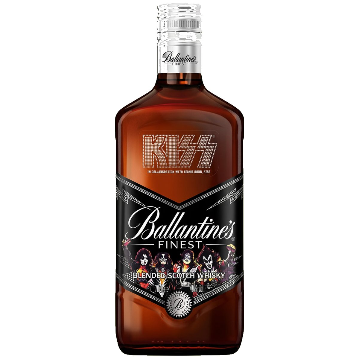 Ballantine's Finest Limitovaná edice KISS 40% obj.