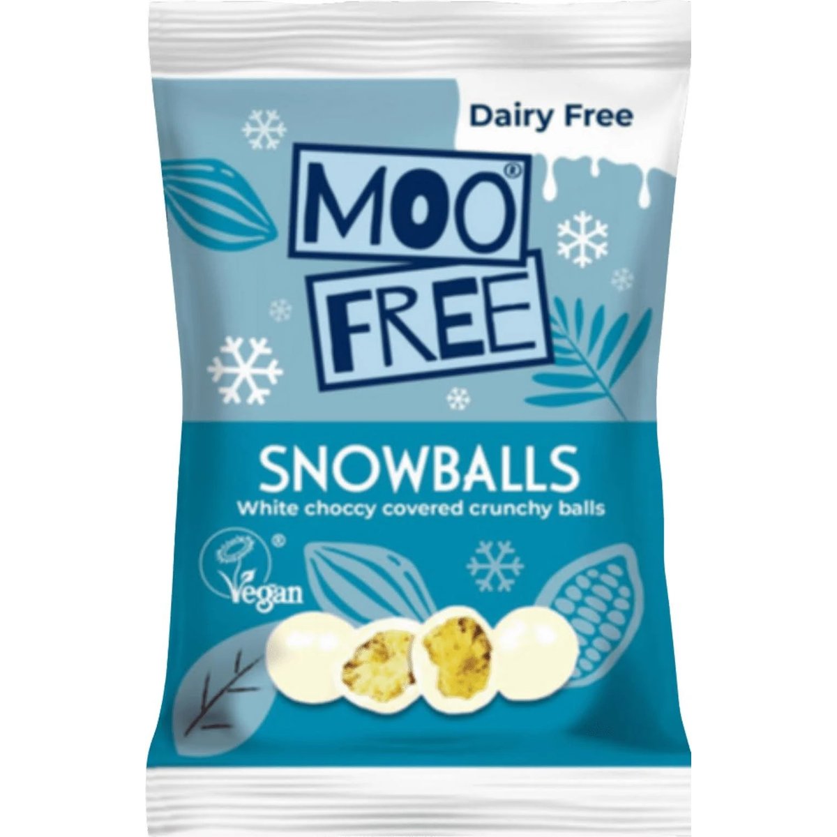 Moo-free Kuličky bílé křupavé snowballs