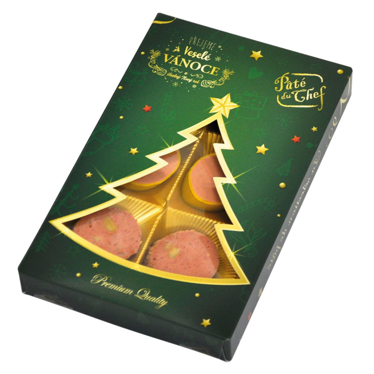 Pâté du Chef Paštiková minibonboniéra vánoční