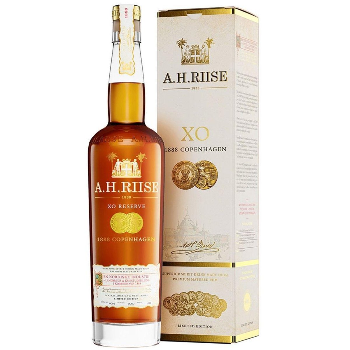 A. H. Riise 1888 Copenhagen XO Rum 40 % 0,7 l