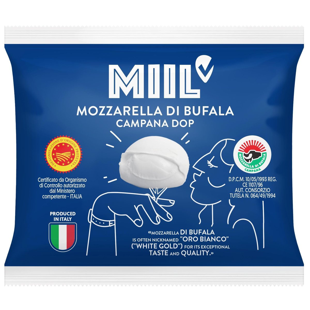 Miil Mozzarella di Bufala Campana DOP