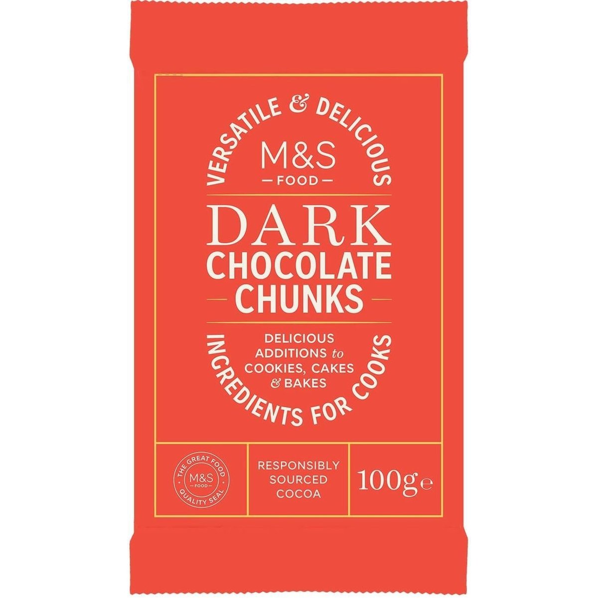 Marks & Spencer Kousky hořké čokolády