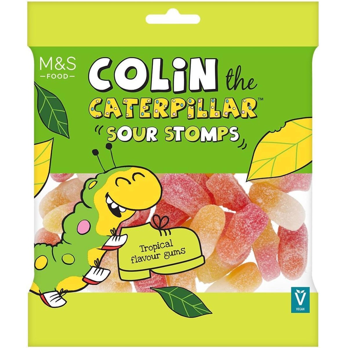 Marks & Spencer Colin the Caterpillar™ – žvýkací bonbóny s ovocnými příchutěmi